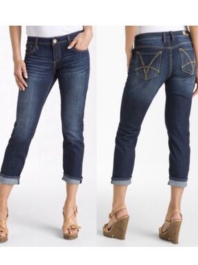 KUT from the Kloth Angie Cropped Skinny Boyfriend